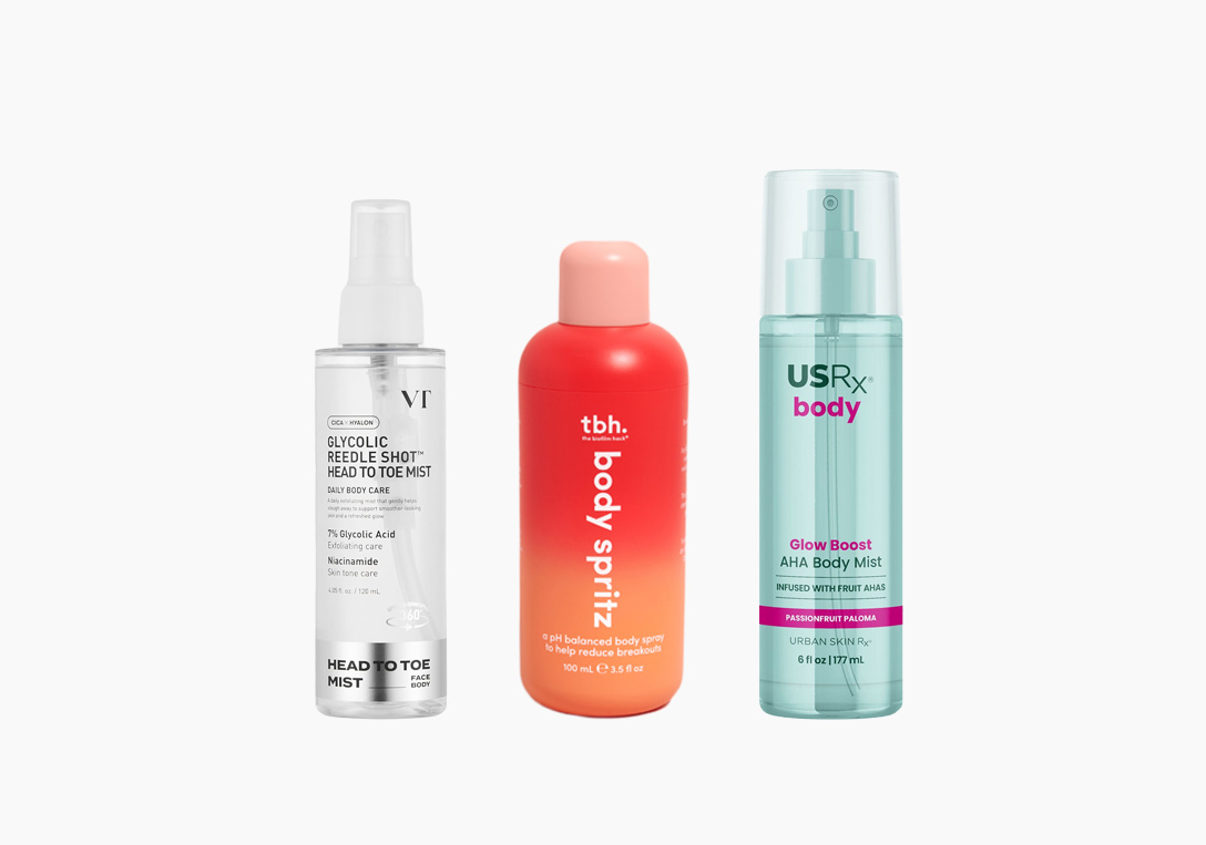 The Freshest Launches: 3 Exfoliating Body Mists for Clearer, Brighter Skin