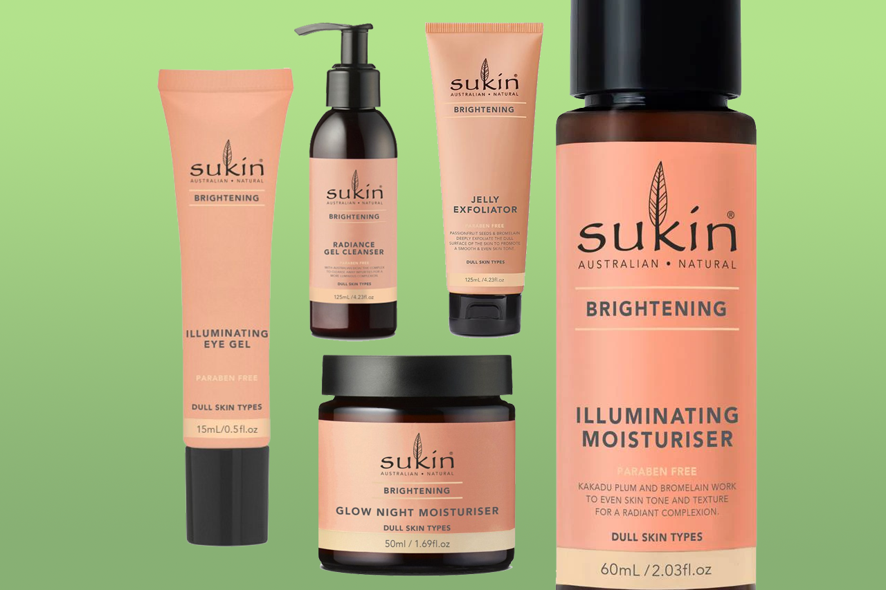 The new line "Brightening" from Australian natural cosmetic brand Sukin