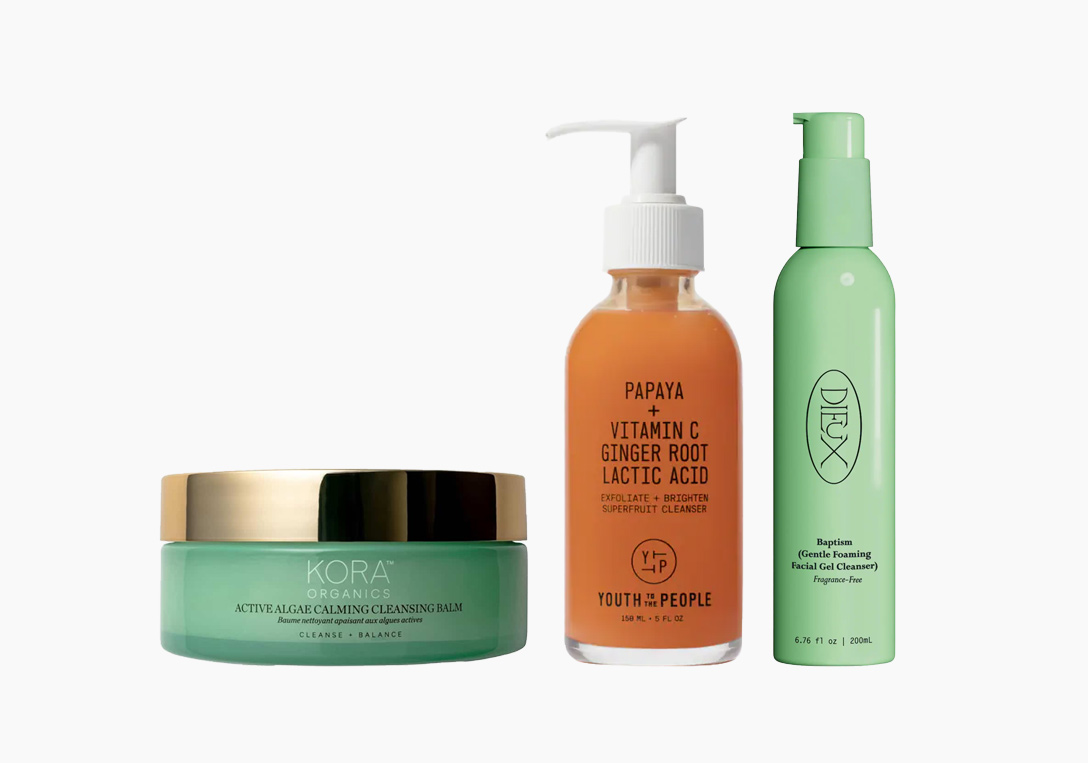 From Superfruit to Algae: 3 New Cleansers That Soothe, Brighten, and Hydrate for Fresh Skin