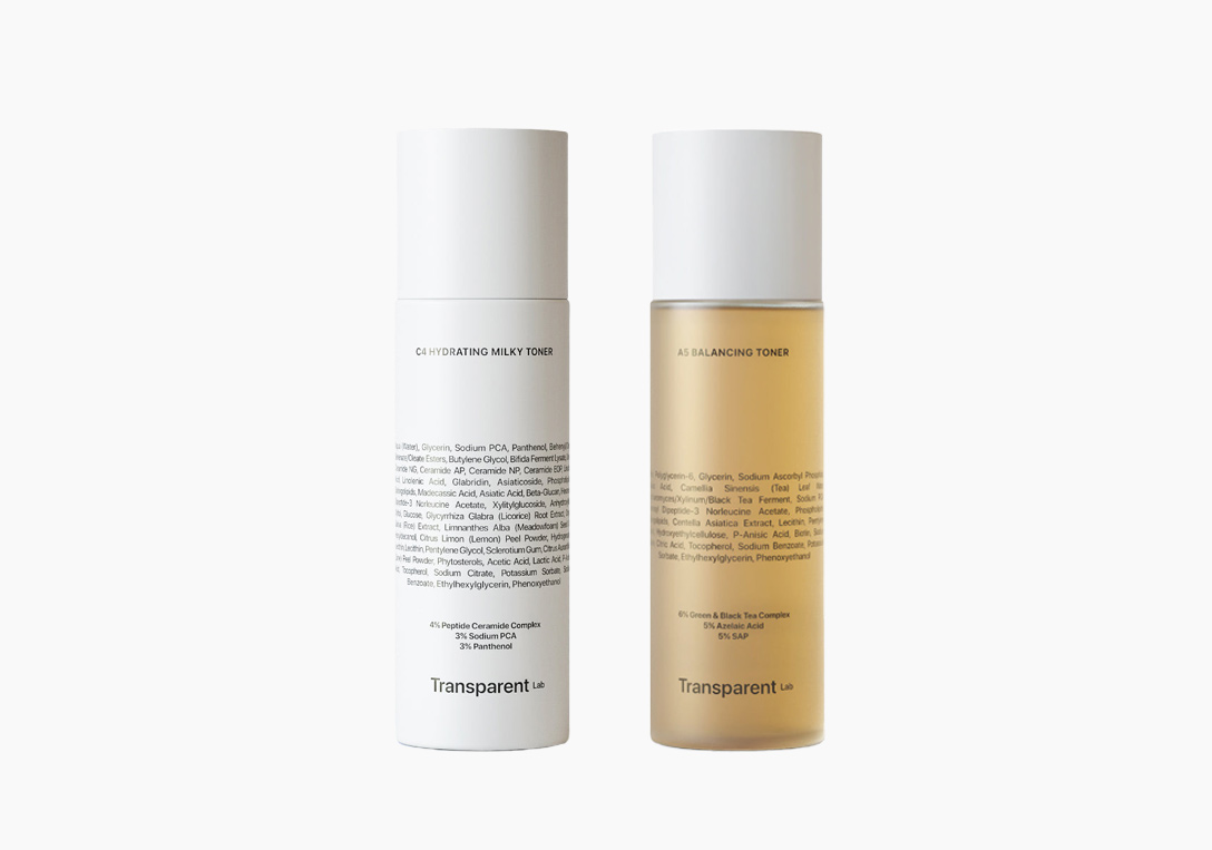 Two New Toners, One Philosophy: Transparent Lab Blends Simplicity With Science