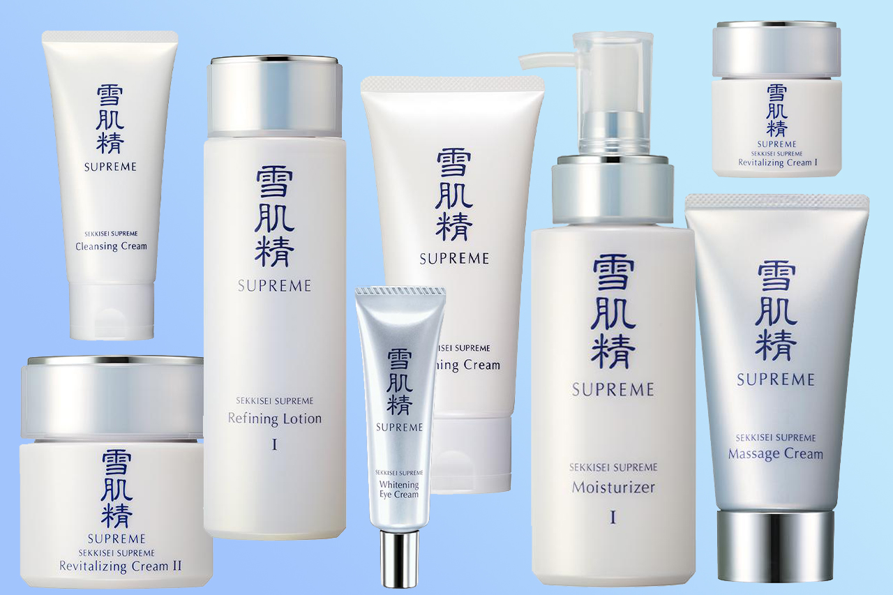 Supreme series for the radiance of the skin from SEKKISEI