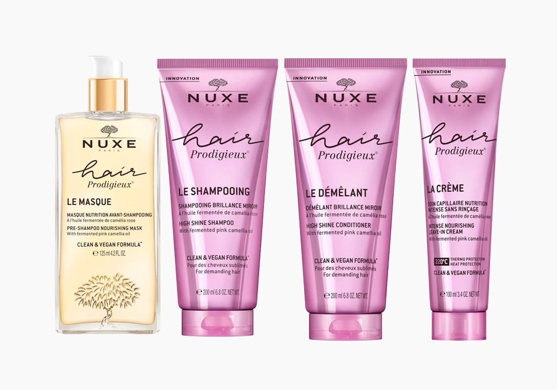 Fermented Pink Camellia: A Key Ingredient in NUXE's Hair Collection