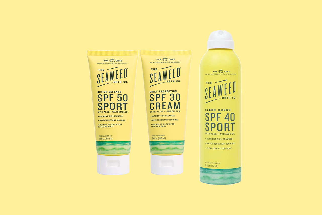 This summer your skin is protected by The Seaweed Bath Co.