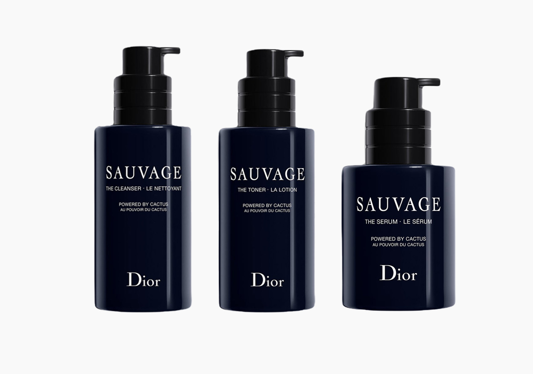 Dior's Sauvage Mencare: Blending Cactus Extracts with Skincare Science