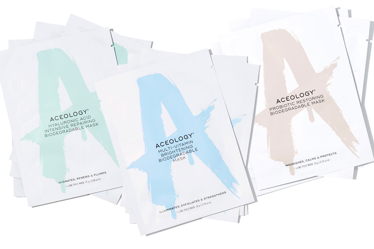 Biodegradable Beauty Masks by Aceology